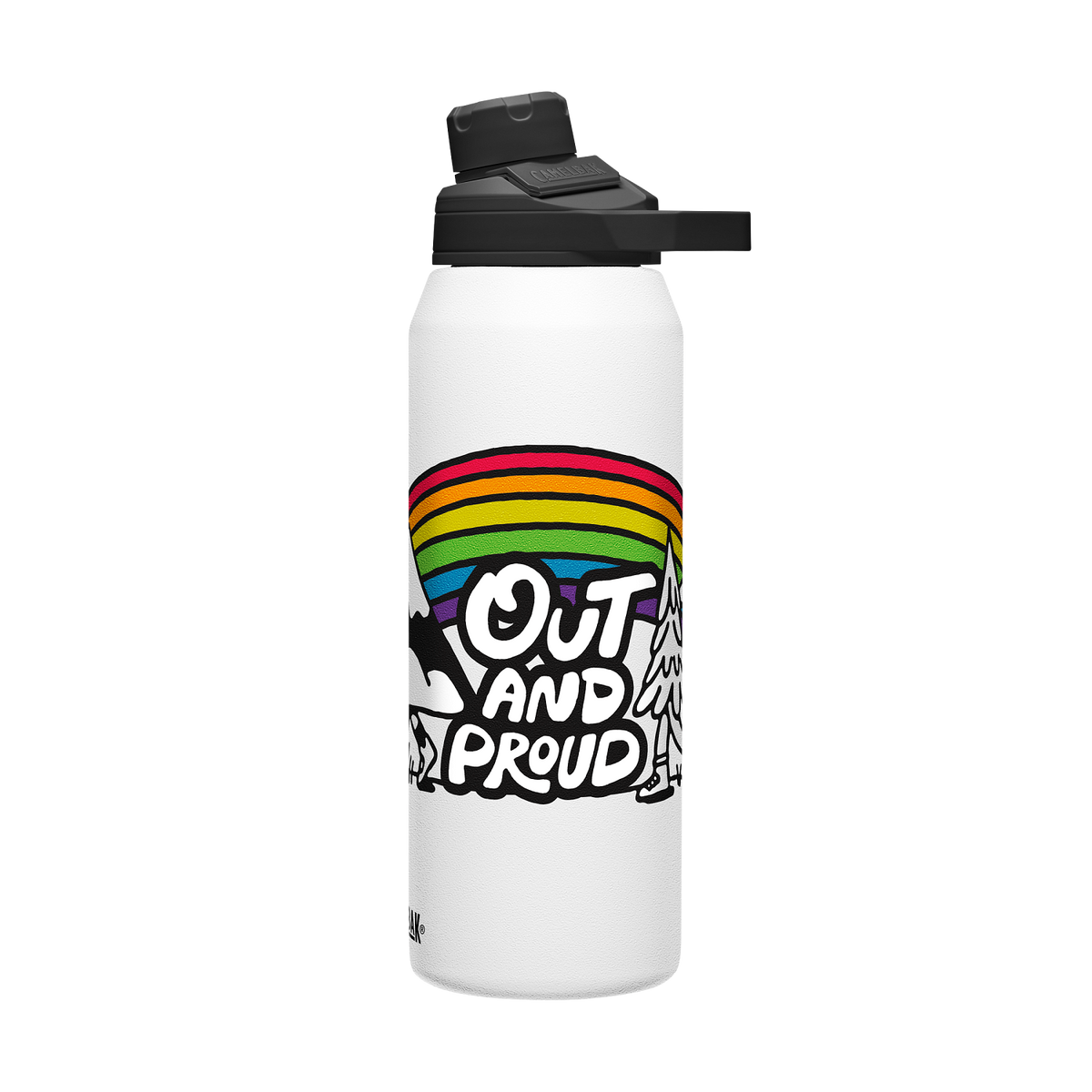 chute-mag-32-oz-water-bottle-insulated-stainless-steel-plus-cleanup-kit-pride-collection-limited-edition-q6 xhvxlhasbo